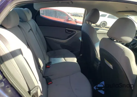 2013 Hyundai Elantra Gls z USA, uszkodzony, nr VIN 5NPDH4AE0DH415937